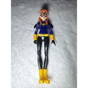 2015 DC Comics Super Hero Girls Batgirl Doll Purple Black 6" Mattel